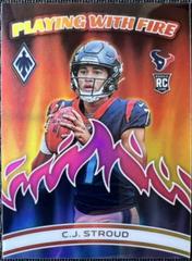 C. J. Stroud [Pink] #PWF-2 Football Cards 2023 Panini Phoenix Playing with Fire Prices