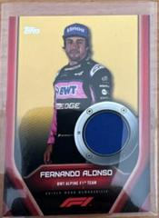 Fernando Alonso [Gold] #F1RL-FAI Racing Cards 2022 Topps Formula 1 F1 Relics Prices