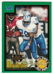 Barry Sanders [10th Anniversary Showcase] #263 Football Cards 1999 Panini Score Prices