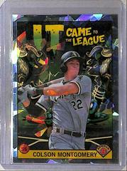 Colson Montgomery [Atomic] Baseball Cards 2022 Bowman Chrome It Came To The League Prices
