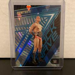 Gunther [Cubic] #17 Wrestling Cards 2023 Panini Revolution WWE Shock Wave Prices