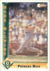 Mark McGwire Baseball Cards 1993 Pacific Spanish Prices