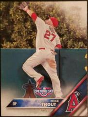 Mike Trout #OD-1 Baseball Cards 2016 Topps Opening Day Prices