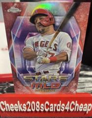 Mike Trout [Red] Baseball Cards 2023 Topps Stars of MLB Prices