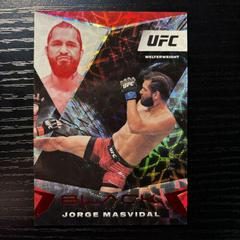 Jorge Masvidal [Asia Red] Ufc Cards 2021 Panini Chronicles UFC Prices
