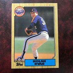 Nolan Ryan Baseball Cards 1987 Topps Tiffany Prices