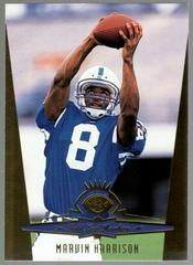 Marvin Harrison Football Cards 1996 Leaf Gold Leaf Rookies Prices
