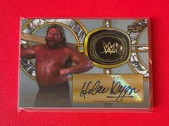 Hacksaw' Jim Duggan [Silver] Wrestling Cards 2018 Topps Legends of WWE Hall of Fame Ring Autographs Prices