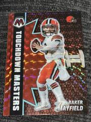 Baker Mayfield [Red Mosaic] Football Cards 2021 Panini Mosaic Touchdown Masters Prices