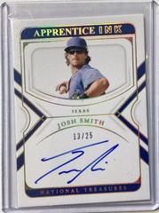 Josh H. Smith [Holo Gold] Baseball Cards 2022 Panini National Treasures Apprentice Ink Autographs Prices