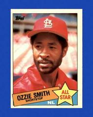 Ozzie Smith #715 Baseball Cards 1985 Topps Tiffany Prices
