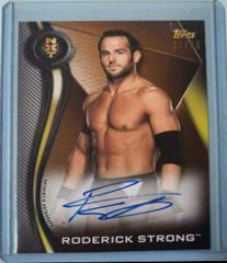 Roderick Strong Wrestling Cards 2019 Topps WWE NXT Autographs Prices