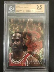Michael Jordan [Row 0] Basketball Cards 1996 Flair Showcase Prices