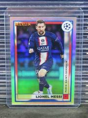 Lionel Messi [Refractor] #104 Soccer Cards 2022 Topps Merlin Chrome UEFA Club Competitions Prices