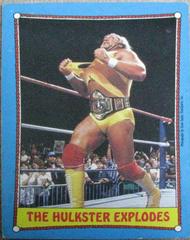 The Hulkster Explodes Wrestling Cards 1987 O Pee Chee WWF Prices