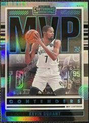 Kevin Durant #22 Basketball Cards 2021 Panini Contenders MVP Prices