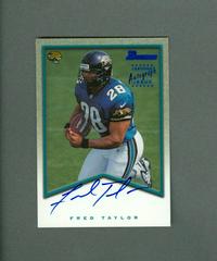 Fred Taylor Football Cards 1998 Bowman Certified Autograph Prices