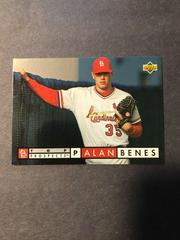 Alan Benes #529 Baseball Cards 1994 Upper Deck Top Prospects Prices