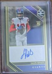 Jalin Hyatt [Rookie Patch Autograph] #115 Football Cards 2023 Panini Limited Prices