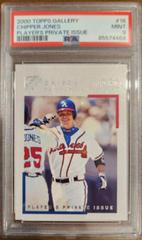 Chipper Jones [Player's Private Issue] #16 Baseball Cards 2000 Topps Gallery Prices