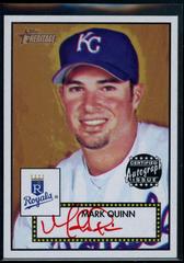 Mark Quinn [Red Ink] #THAMQ Baseball Cards 2001 Topps Heritage Autographs Prices