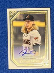 Jordan Weems Baseball Cards 2021 Topps Gallery Rookies Autographs Prices