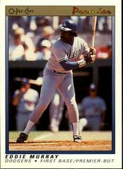 Eddie Murray #86 Baseball Cards 1991 O Pee Chee Premier Prices