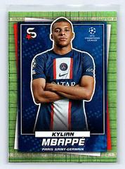 Kylian Mbappe [Super Rare Mint] #134 Soccer Cards 2022 Topps UEFA Superstars Prices