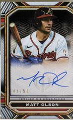 Matt Olson #IPA-MO Baseball Cards 2023 Topps Tribute Iconic Perspectives Autographs Prices