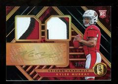 Kyler Murray [Rookie Jersey Autograph Double Prime] Football Cards 2019 Panini Gold Standard Prices