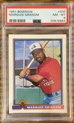 Marquis Grissom #435 Baseball Cards 1991 Bowman Prices