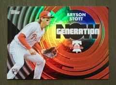 Bryson Stott [Black] #GN-66 Baseball Cards 2022 Topps Update Generation Now Prices