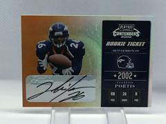 Clinton Portis [Autograph] Football Cards 2002 Playoff Contenders Prices