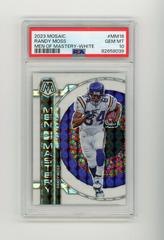 Randy Moss [White] #MM-16 Football Cards 2023 Panini Mosaic Men of Mastery Prices