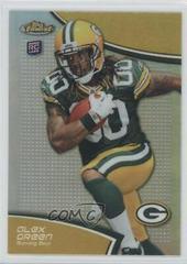 Alex Green #54 Football Cards 2011 Topps Finest Prices