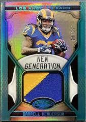 Darrell Henderson [Teal] #NG-DHE Football Cards 2019 Panini Certified New Generation Jerseys Prices