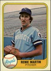 Renie Martin #39 Baseball Cards 1981 Fleer Prices