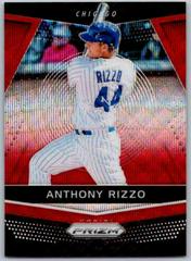 Anthony Rizzo [Ruby Wave] #21 Baseball Cards 2018 Panini Chronicles Prizm Prices