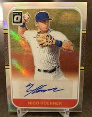 Nico Hoerner #RS87-NH Baseball Cards 2021 Panini Donruss Optic Retro 1987 Signatures Prices