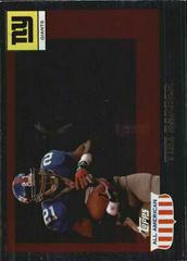 Tiki Barber [Foil] #2 Football Cards 2003 Topps All American Prices