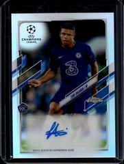 Tino Anjorin [Red Wave Refractor] #CA-TA Soccer Cards 2020 Topps Chrome UEFA Champions League Autographs Prices