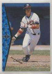 Chipper Jones #34 Baseball Cards 1995 SP Prices