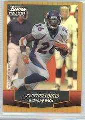 Clinton Portis [Gold Chrome Refractor] #11 Football Cards 2004 Topps Draft Picks & Prospects Prices