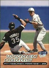 Warren Morris #233 Baseball Cards 2000 Ultra Prices
