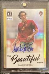 Paulo Sousa [Gold] Soccer Cards 2022 Panini Donruss Beautiful Game Autographs Prices