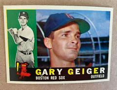 Gary Geiger #184 Baseball Cards 1960 Topps Prices