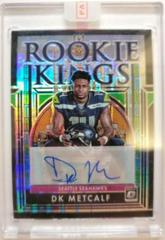 DK Metcalf [Black Pandora] #RKA12 Football Cards 2019 Donruss Optic Rookie Kings Autographs Prices
