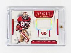 Jerry Rice [Prime] Football Cards 2018 National Treasures Franchise Prices