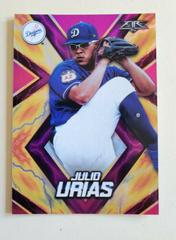 Julio Urias [Magenta] #107 Baseball Cards 2017 Topps Fire Prices