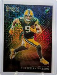 Christian Watson [Gold] #CW-18 Football Cards 2022 Panini Select Color Wheel Prices